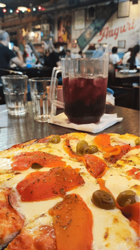 where to eat in buenos aires: Pizzeria Guerrin