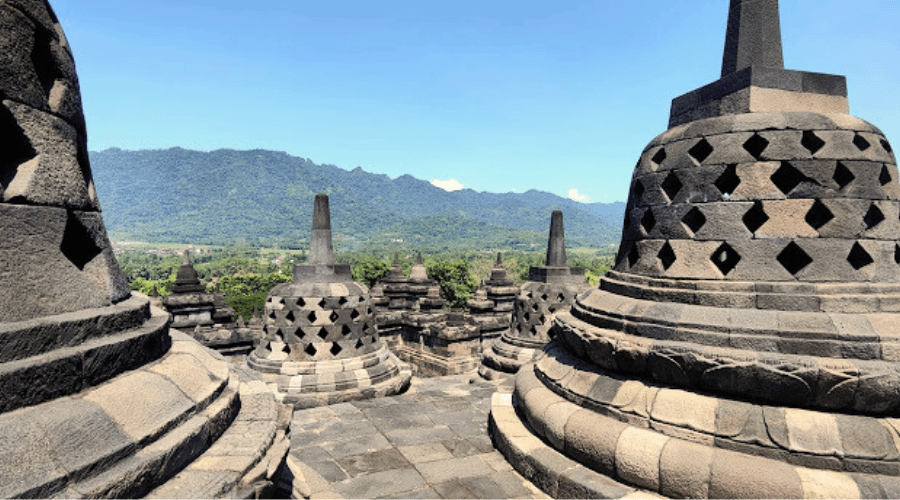 que ver en Yogyakarta indonesia Templo de Borobudur